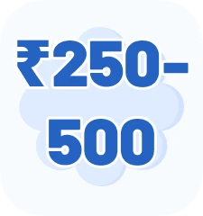 ₹250 -500
